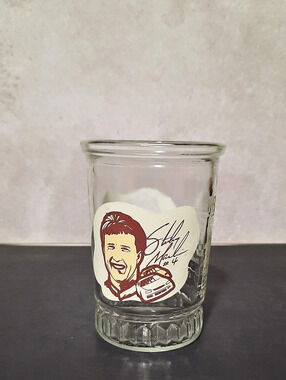 Vintage Bama Jelly Jar Nascar Champion Drivers Series Sterling Marlin